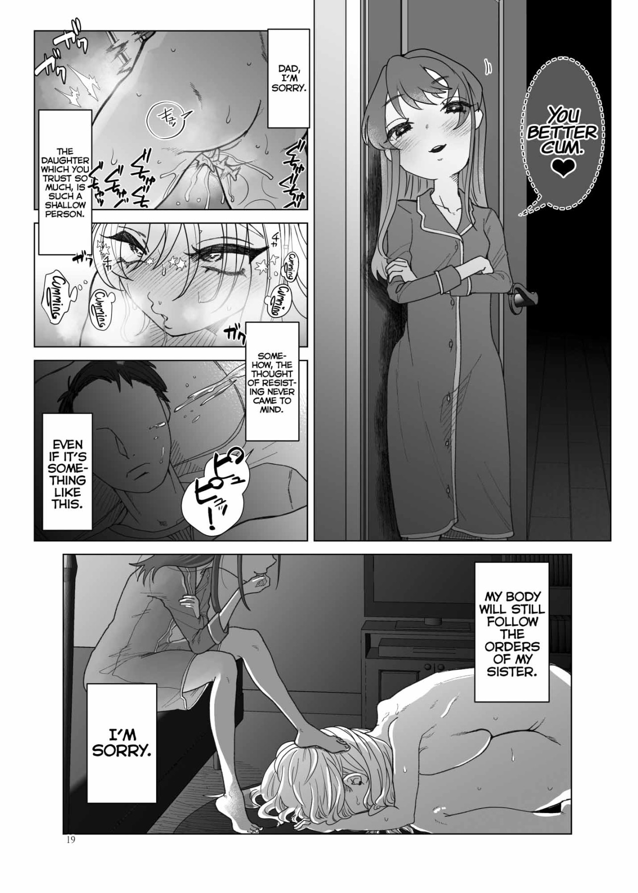 Hentai Manga Comic-Being Trained By My Little Sister-Read-18